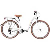 F.lli Schiano Elegance Bicicleta- Mujer- Oro-Blanco- 26 
